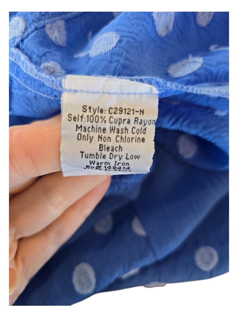 Johnny Was Rion Soleil Tunic/Mini in Blue Size Medium - Picture 9 of 9